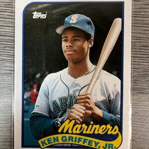 1989 Topps #41T Ken Griffey Jr Traded ROOKIE Seattle Mariners Baseball Card